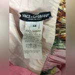 Dolce & Gabbana  Pineapple Dress - 100% Cotton - Size 44 (Italy) Designer Photo 5