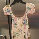 đź’•AUGUSTE x REVOLVEđź’• Boheme Goddess Maxi Dress ~ Blush Floral Print US 4 NWT Pink Photo 8