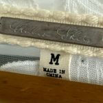 AMBER SKIES Elegant White Lace Kimono Tropical Leaf Design Resort Sz m Size M Photo 10