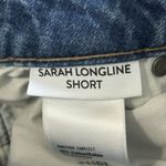 Paige  Jean Shorts Womens 28 Sarah Longline Blue Denim Distressed Photo 5