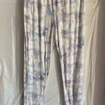 Lucky Brand Tie-Dye Cozy Pajama Set Sz Small Soft Stretch Loungewear Blue Purple Photo 7