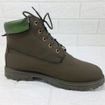 Baby Phat Women’s Olive Green Vegan Leather Combat Boots Size 9 Photo 0