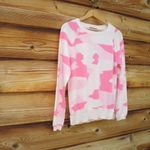 NWT Brodie Pink Cashmere Camo Sweater Pullover Pink Size XS Photo 1