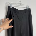 Rene Lezard Latrice Wool Blend Pants In Black Size 8 (38) Photo 1