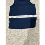 Diane Gilman Woman’s D G 2 By Sleeveless Layered Tank Top Navy Blue Large Photo 5