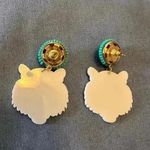 Fun funky earrings Pink Photo 3