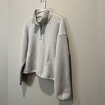 Outdoor Voices PrimoFleece 1/4 Zip Pullover in Oyster Size Small Photo 2