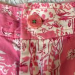 Lilly Pulitzer  Rare Shorts Pink Hard-To-Find Skinny Dipping Censored Print  2 Photo 4