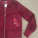Windsor NWT Mesh Bomber Zip-Up Jacket Photo 2