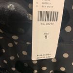 Hutch by Anthropologie Black Sheer Wide Leg Poke A Dot Sz 8 Jumpsuit. 2517 Photo 7