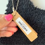 SKIMS ‎ Cozy Knit Boucle Tank Top Black Onyx L/XL Photo 5