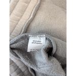 Retrovert Womens Pants Gray Flare Sweatpants Embroidered Pockets Casual Large Black Photo 9