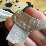 Athleta  Colorblocked Brooklyn Jogger Pants Black White Stripe Size 2 Petite‎ Photo 4