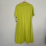 Soft Surroundings NEW NWT Lime Green Midi Dress Photo 2