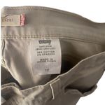 Levi's  Women's Size 12 Cream Tan Summer Denim‎ Classic Capri Jeans Photo 6