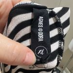 Agnes & Dora Women's XL Black Striped 3/4 Sleeve Top Casual Photo 1