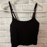 Hollister Black Cropped Tank-Top Photo 0