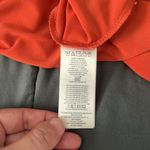 Michael Kors  Lace Up Shirt Dress Orange Size Medium Photo 5