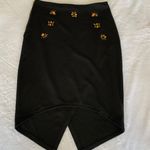 Ces Femme Black Beaded Bodycon Skirt Size Large Photo 1