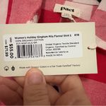 Pact  Mila Flannel Shirt Women’s S Red Gingham‎ 100% Organic Cotton NWT Photo 3