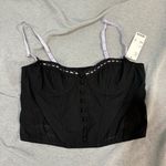 Urban Outfitters  Black Corset Top Photo 0