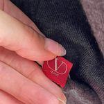 Valentino Jeans Wool Blend V Neck Grandpa Pullover Sweater IT Size 56 Gray Photo 12