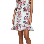 Indulge  In Style floral one shoulder bell sleeve Medium dress Photo 0