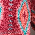 NWOT Rock & Roll® Ladies Printed Sherpa Burnt Orange Pullover Red Size L Photo 6