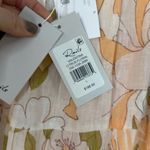 Rails  NWT Valentina citrus floral tiered dress large $188 Photo 5