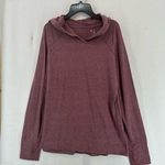 Gap Fit Long Sleeve Pullover Hoodie Activewear Womens Medium Pink Photo 0