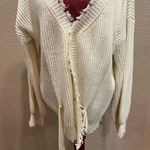 Blue Blush Blush Blush Luna Belted Cream Cardigan Photo 1