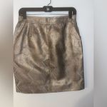 Molly Bracken  Gold Silver Mini Skirt with Pocket Small Photo 4