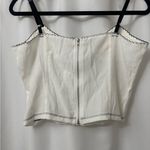 Princess Polly  White Lace-Up Tank Top Photo 6