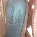 Melissa Jason Wu Pink Jelly Ballet Flats Size 7 Photo 4