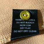 Haute Monde Cinch Tie Waist Shirt Dress M 3/4 Sleeve Easy Casual Flowy Clay Photo 9