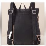 Stella & Dot  Crush It Yoga Backpack Black Puffer Quilted Like New Photo 6