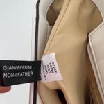 Giani Bernini  Tan Logo Jacquard Tote NWT Photo 7