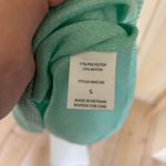 Andree by Unit  NWT Women's Button Down Waffle Tank Top Aqua Size S Photo 4