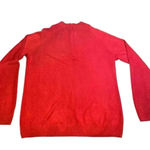 Requirements  Red Mock Neck Sweater Size M pre-loved Women’s Photo 1