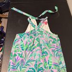 Lilly Pulitzer Lilly Pulitzer Rori Halter Top in Purple Iris on the Chase Photo 0