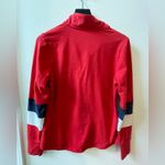 Under Armour quarter zip pullover, red, ladies size large Photo 2