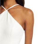 Lulus  Absolutely Breathtaking Halter Gown Women's XS Off White Maxi Sleeveless Photo 12