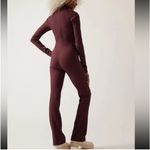 Athleta NWT + ALICIA KEYS Goddess Bodysuit, Maroon, Size M 450639 Photo 3