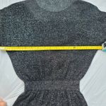 Halston Heritage black/silver metallic dress XS Photo 12