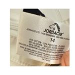 Jordache  Super Skinny Ankle High Rise White Jeans Size 14‎ NWT Photo 4