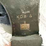 KELSI DAGGER | Brooklyn Alder Leather Mule Leather Textile Blue Slide On | 8 Photo 5