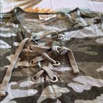 Cloud Chaser  Green Camouflage Top Photo 2