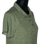 Good Luck Gem Green Knit Polo Dress - Size Large Photo 4