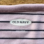 Old Navy  Light Purple Striped Tee Photo 1