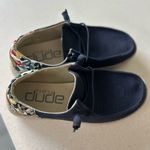 Hey Dude  Ladies Wendy Funk Chambray Navy Shoes size 6 Photo 3